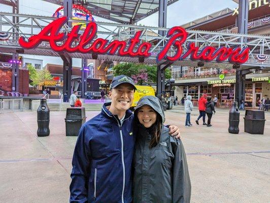 Atlanta Braves vs San Diego Padres on April 8, 2023. Opening week. It was a cold one!