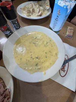 Bowl Broccoli Cheese Soup