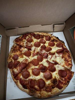 Pepperoni pizza