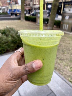 Mango Green smoothie - It was delicious!