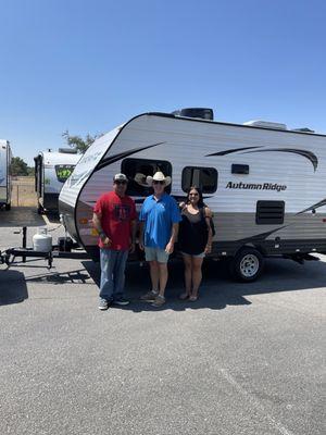 our first RV thanks to scott and the whole skyriver team