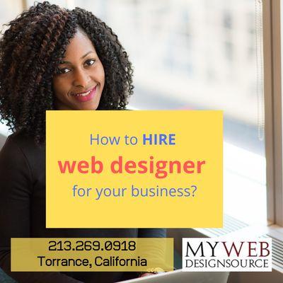 How to hire a web designer for your business? Call us to learn how your business can get more clients online!