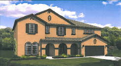 The Tara model at Parkside Dr Phillips