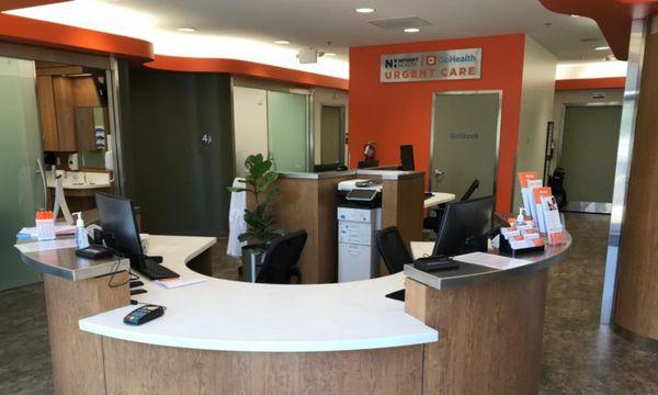 Novant Health-GoHealth Urgent Care Front Desk in the Berewick neighborhood of Charlotte