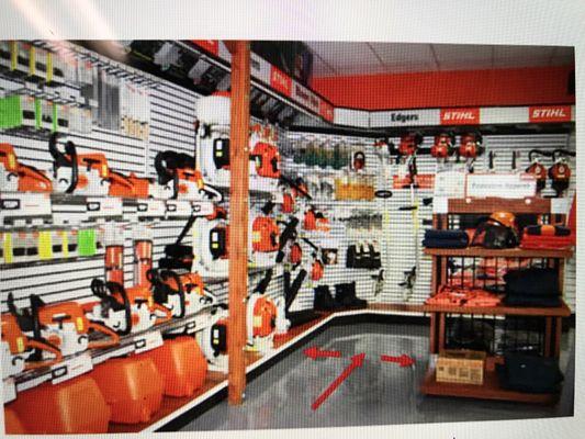 Full selection of Stihl products