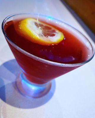 red octopus martini