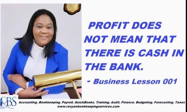 #businessprofit, #moneymatters