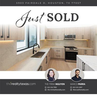 Just Sold! 5903 Fairdale Unit D in the Galleria's newest gated community.
Luxe living awaits! https://myre.io/0crDXImZsxPb