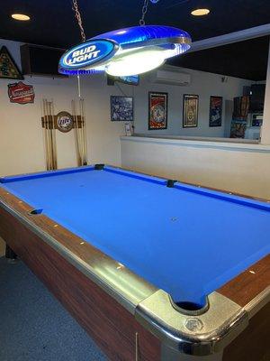 Pool Table has a fresh new look and feel- plays great!