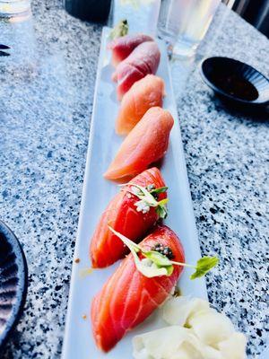 Zuke ocean trout, New Zealand king salmon and bluefin toro