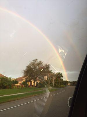 Double rainbow