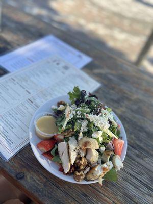 Berry Apple Salad with chicken