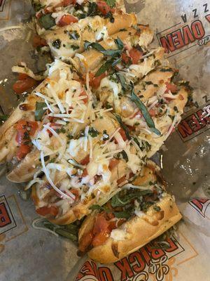 Bruschetta breadsticks