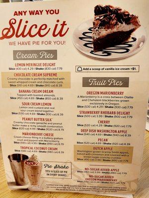 Pie Menu