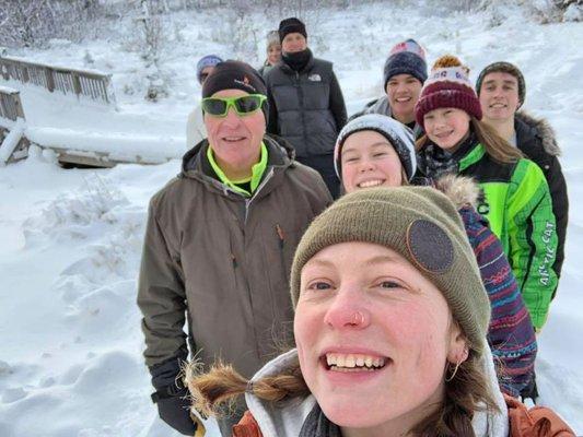 Duluth snowshoe adventure with Jonee!