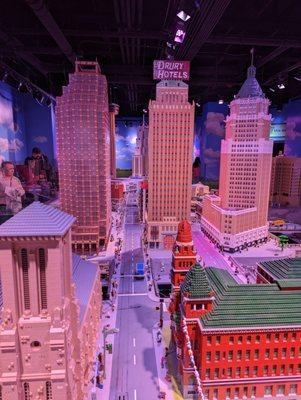 Downtown San Antonio made of LEGO's