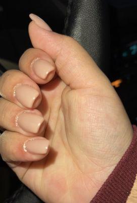 Nails by Lihn-thin and natural