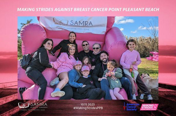 We had such an amazing time at the 2023 Making Strides Against Breast Cancer of Point Pleasant Beach, NJ Walk!