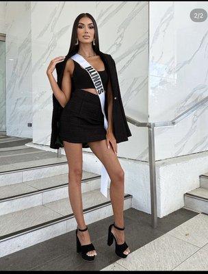 Miss Illinois, Angel Reyes, competing first Miss USA 2022