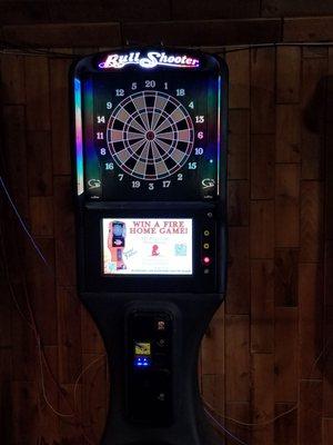 The dart boards are online and ready to play.