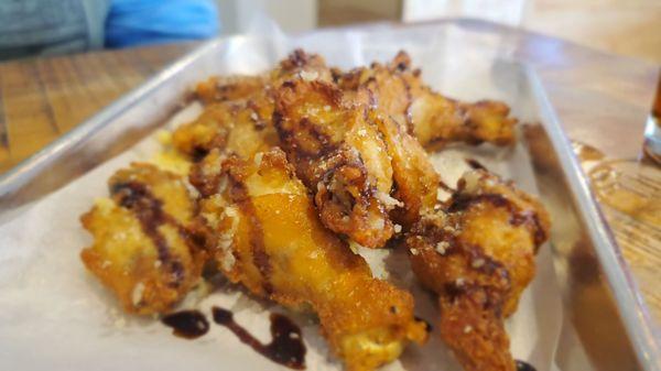 Garlic parmesan wings