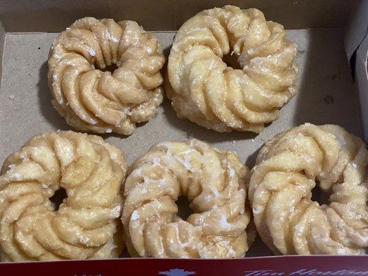 Honey cruller donuts