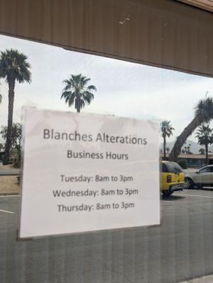 Blanche's Alterations & Tailoring