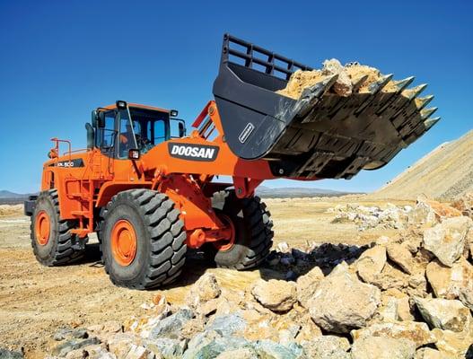 Doosan front end loader