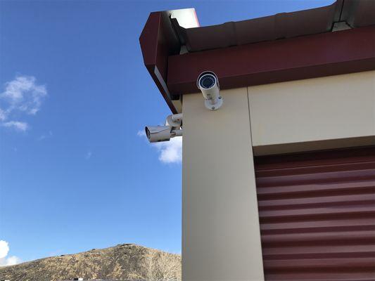 1080 HD Camera security monitored at Carson City Storage.