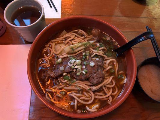 Beef Noodle Soup (Spicy)