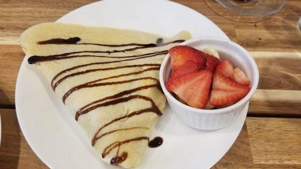 Tuscan crepe.  Yum!