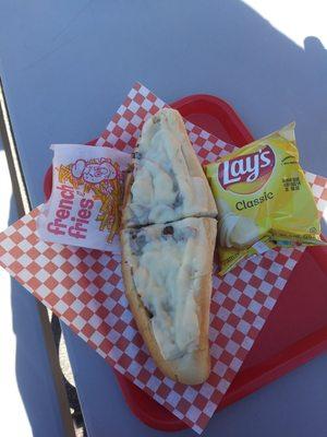 The best cheese steak