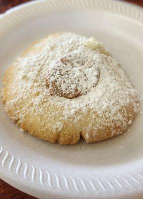 Dulce de leche cookie.... dulce de leche part was good, cookie part was very dry.