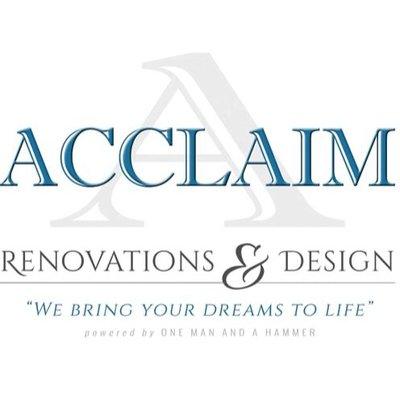 WHAT SETS ACCLAIM RENOVATIONS & DESIGN APART FROM OUR COMPETITION Our proprietary 5 Step Process is our way of ensuring that ...