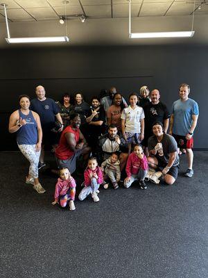 First Saturday class in our new location.