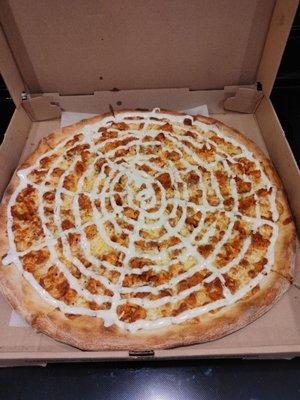 Large Buffalo Chicken Pizza with Ranch