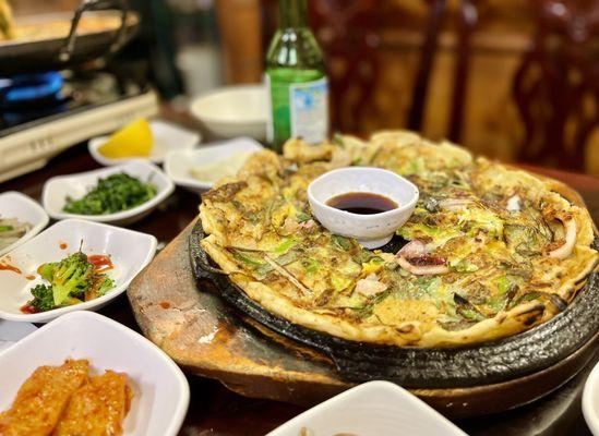 Seafood Pancake