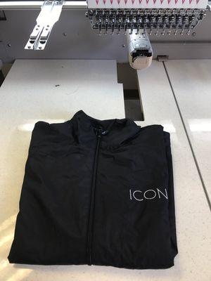 Graphic Lab Printing NYC CUSTOM WIND BREAKER JACKETS using embroidery