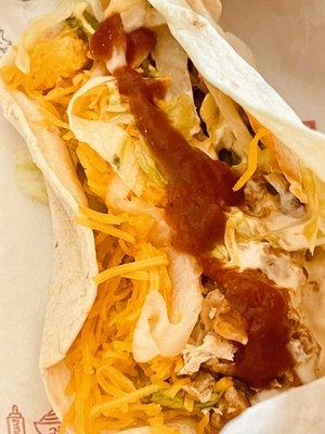 The Del Taco Grilled Chicken Taco