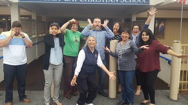 Monterey Bay Christian School Staff 2017