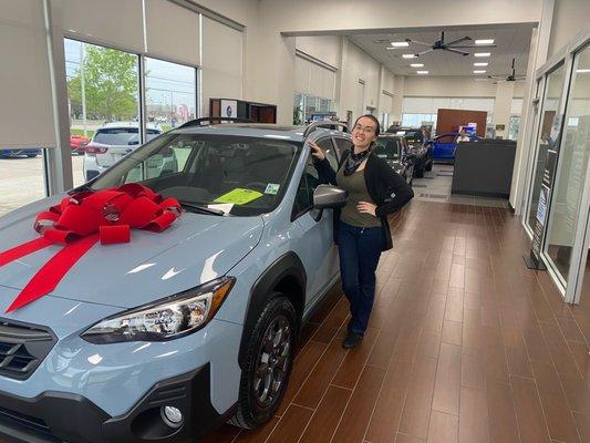 Me and my new Crosstrek