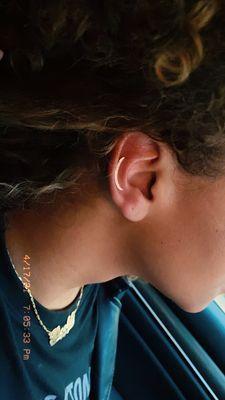 Helix piercing