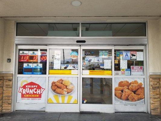 Fried chicken sold between 8am and 6pm