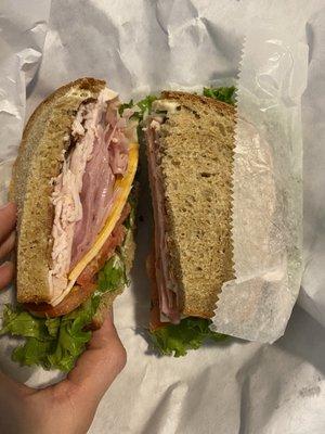 5. BDB's Club - Whole Sandwich on whole wheat