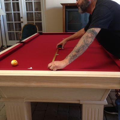 pool table installer new mexico