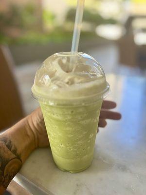 Matcha blended Thursday special $3! Eric-san's back in the hood to excite you ^.^ 笑 IG @eric_travel_guru