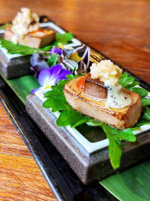 Aburi Tuna with foie gras