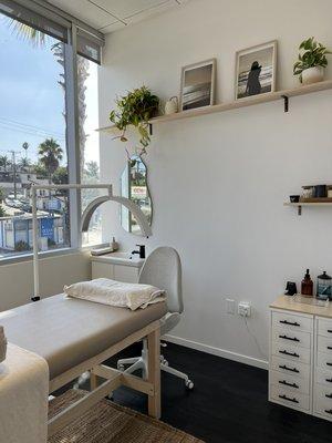 A peak into our private Hermosa Beach studio