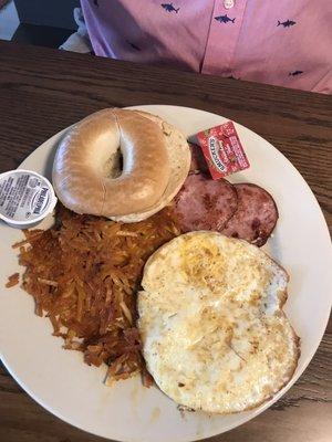 A breakfast all day item.  Greasy overcooked potatoes.