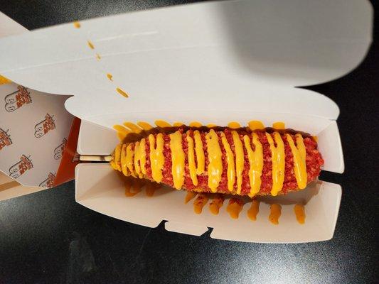 Spicy corndog